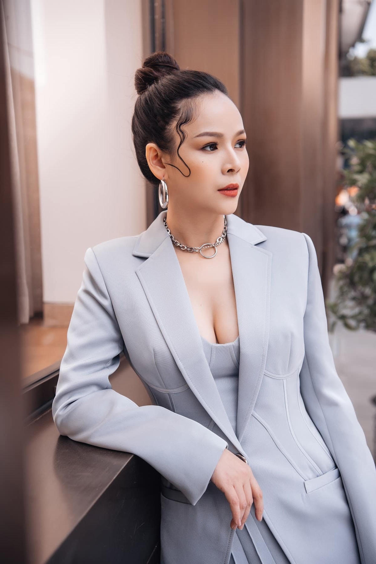 Diễm Hương ghi dấu ấn với khán giả phim truyền hình khi tham gia các dự án như: "Hôn nhân trong ngõ hẹp", "Những nhân viên gương mẫu", "Tình yêu và tham vọng"… Ảnh: NVCC. 