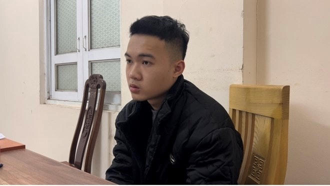 Đối tượng Nguyễn Văn Duy. Ảnh: Công an thành phố Hà Nội.  