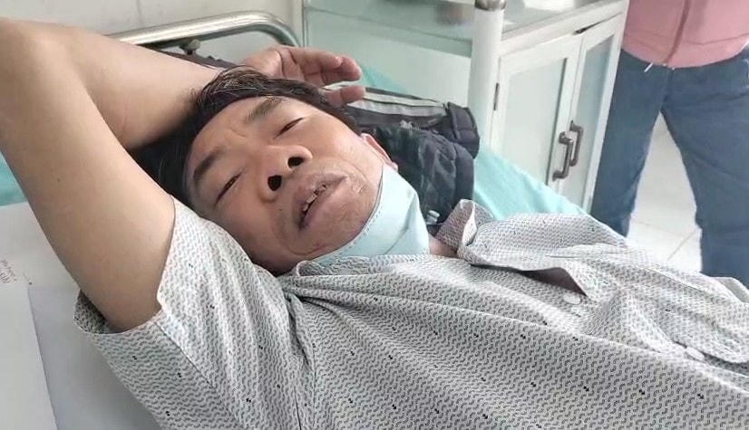 Ông Dương Ngọc Kỳ bàng hoàng kể lại sự việc.