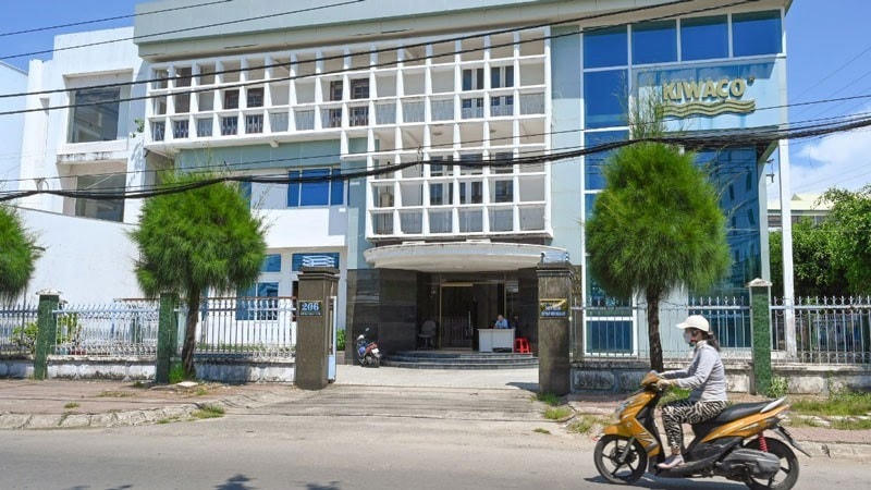 Trụ sở Công ty Trách nhiệm hữu hạn Một thành viên Cấp thoát nước Kiên Giang. (Nguồn: Báo Nhân dân).