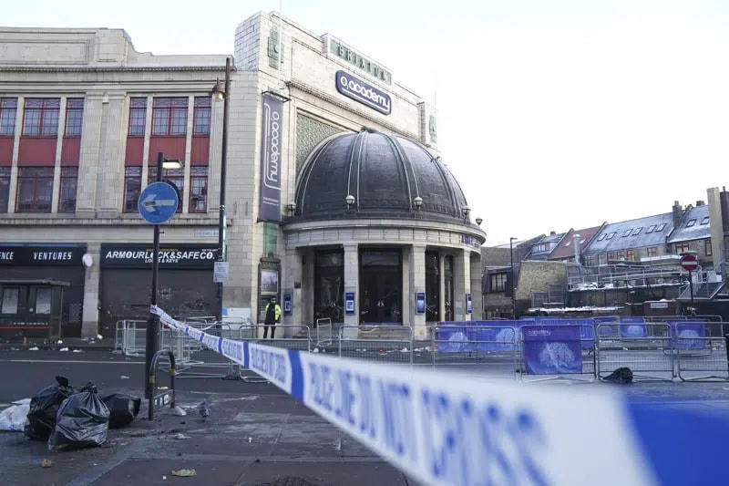 Quang cảnh bên ngoài Học viện Brixton O2.