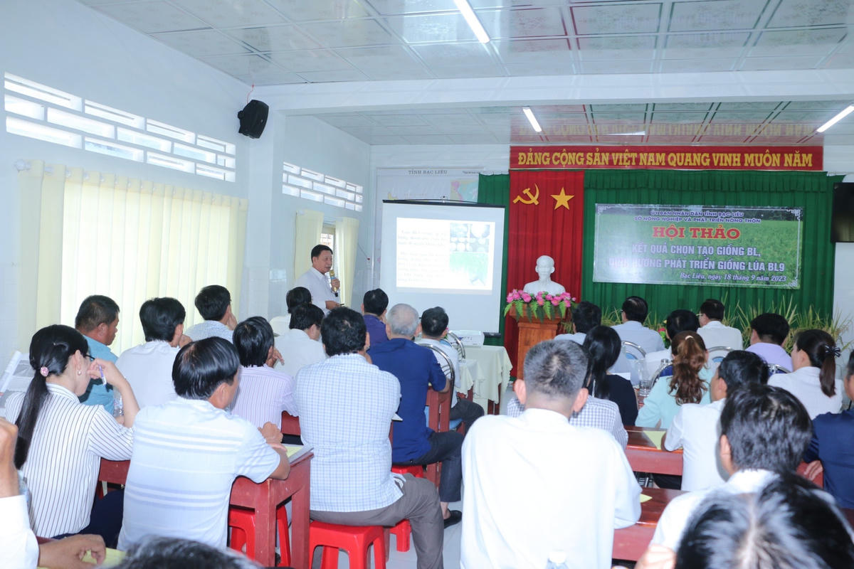 Quang cảnh hội thảo.