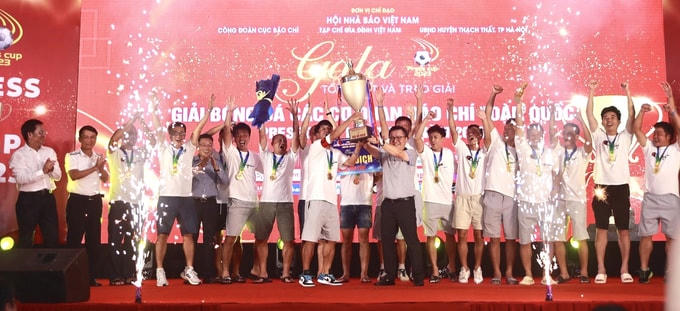 Gala trao giải Press Cup 2023: 'Khẳng định sự lớn mạnh của hoạt động thể dục, thể thao trong các cơ quan báo chí'