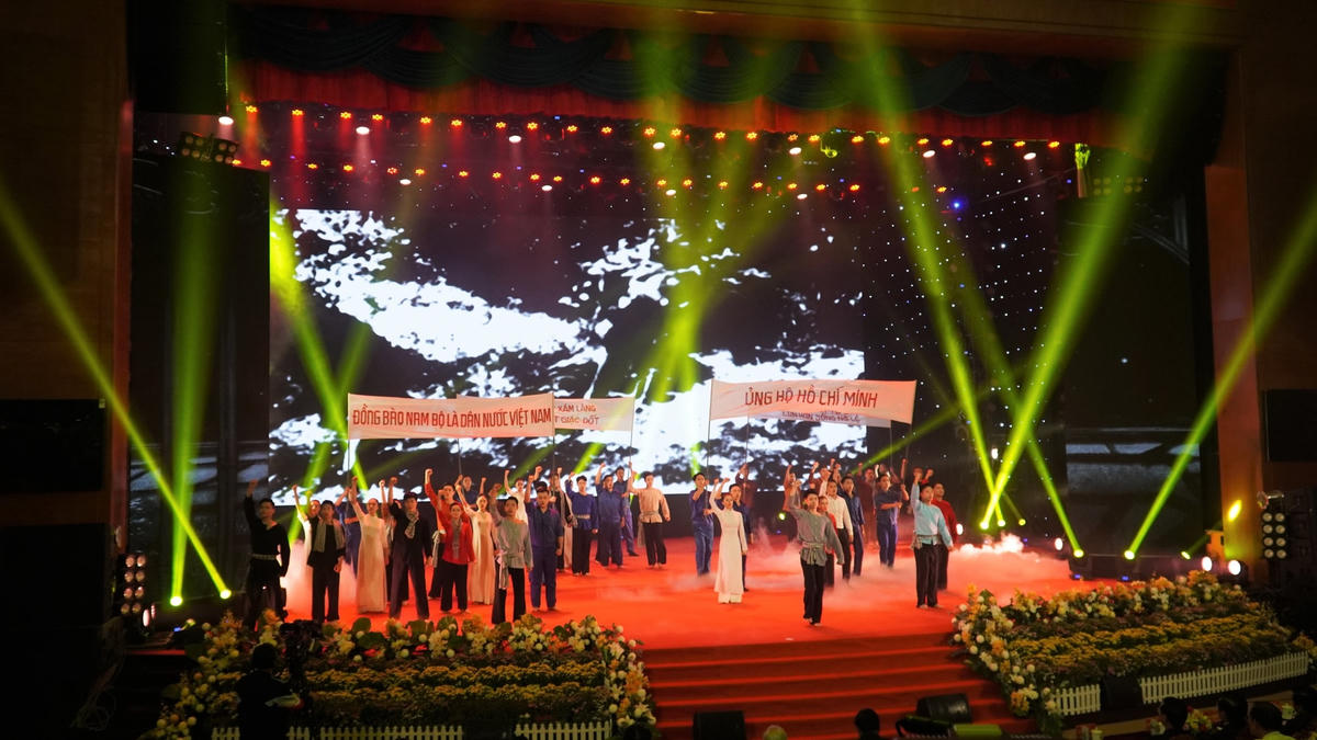 Hình ảnh tại buổi lễ. 