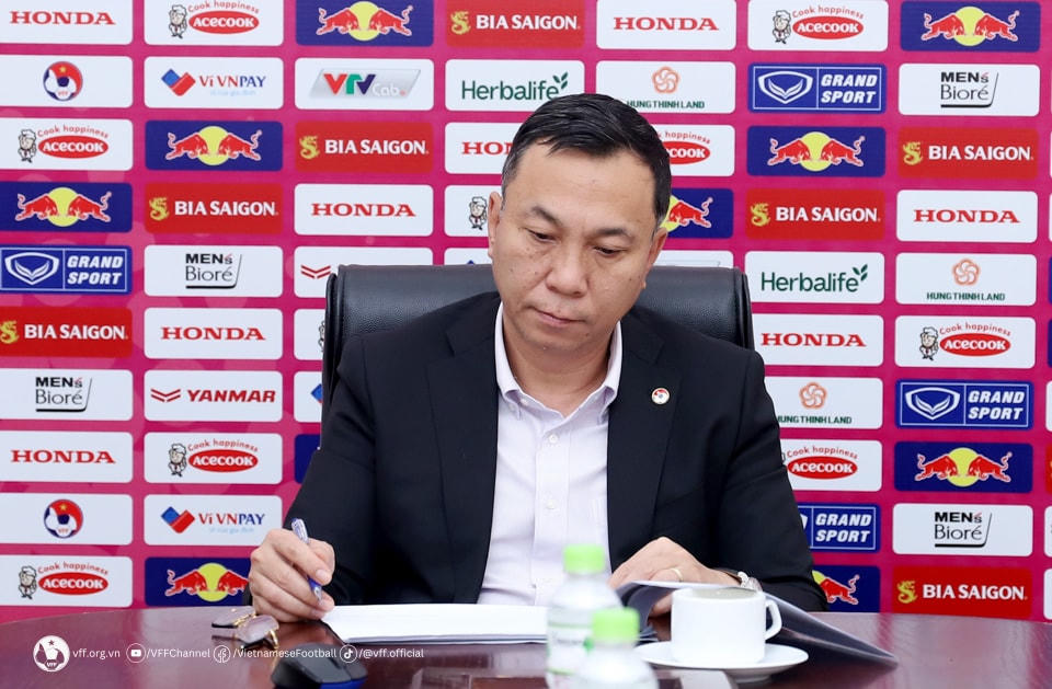 Chủ tịch VFF Trần Quốc Tuấn tham dự cuộc họp với tư cách uỷ viên Ban Chấp hành AFC. Ảnh: VFF.