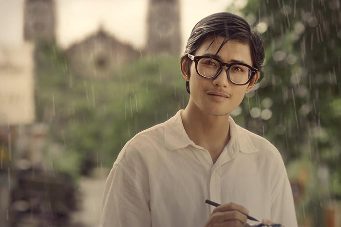 Avin Lu trong vai Trịnh Công Sơn thời trẻ.