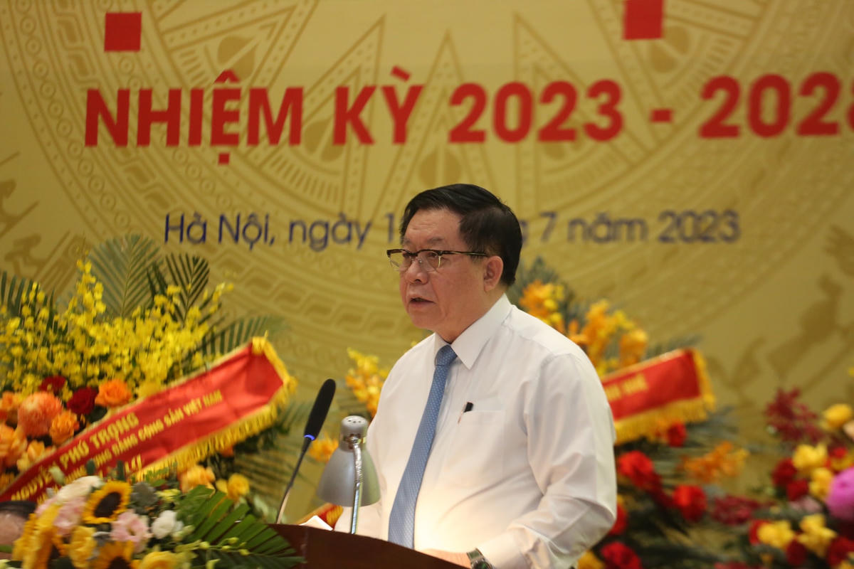 Trưởng Ban Tuyên giáo T.Ư Nguyễn Trọng Nghĩa đánh giá cao nỗ lực của ngành xuất bản trong những năm qua.