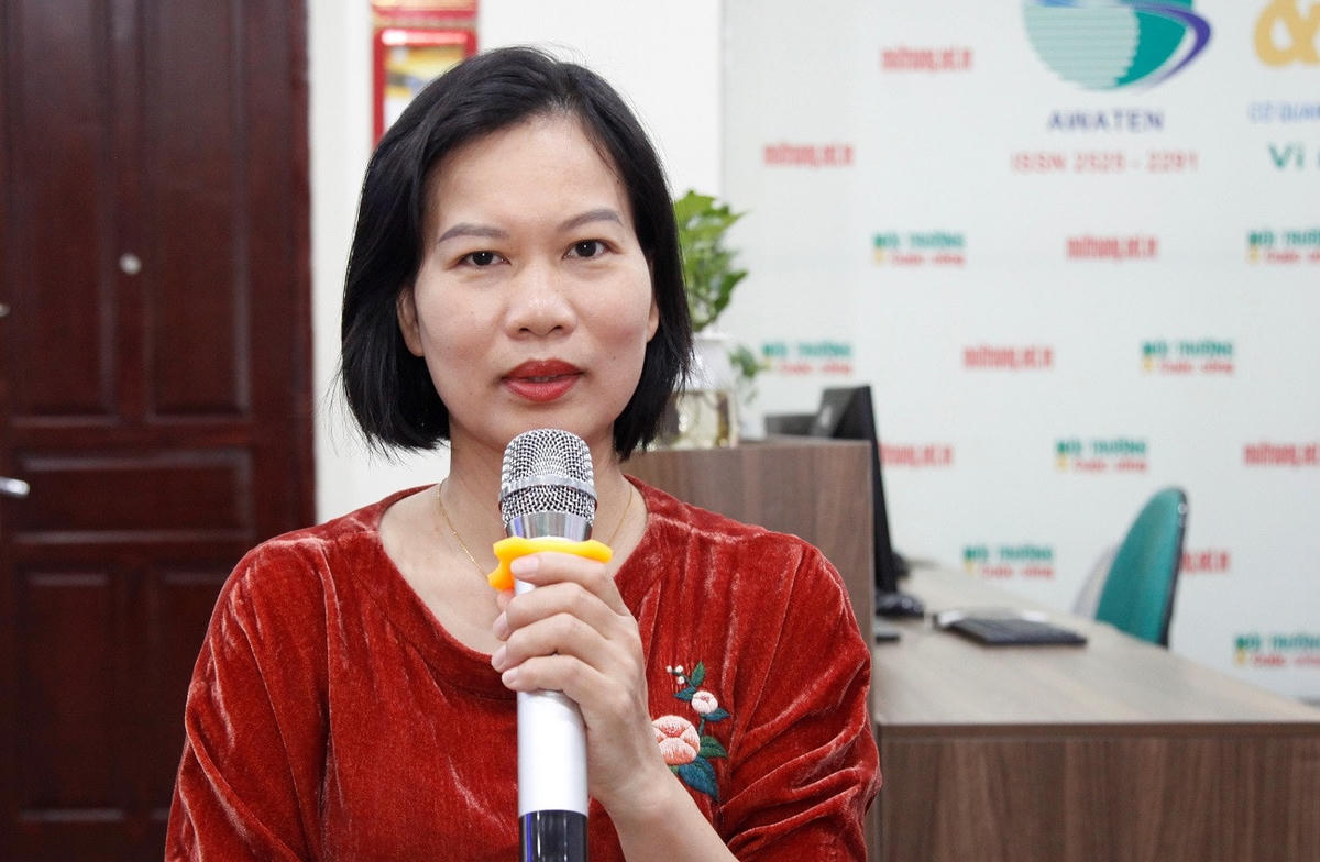 ThS. Nguyễn Thị Bích Thủy, Phó Trưởng khoa Sức khỏe môi trường và cộng đồng - Viện Sức khỏe nghề nghiệp và môi trường, Bộ Y tế.