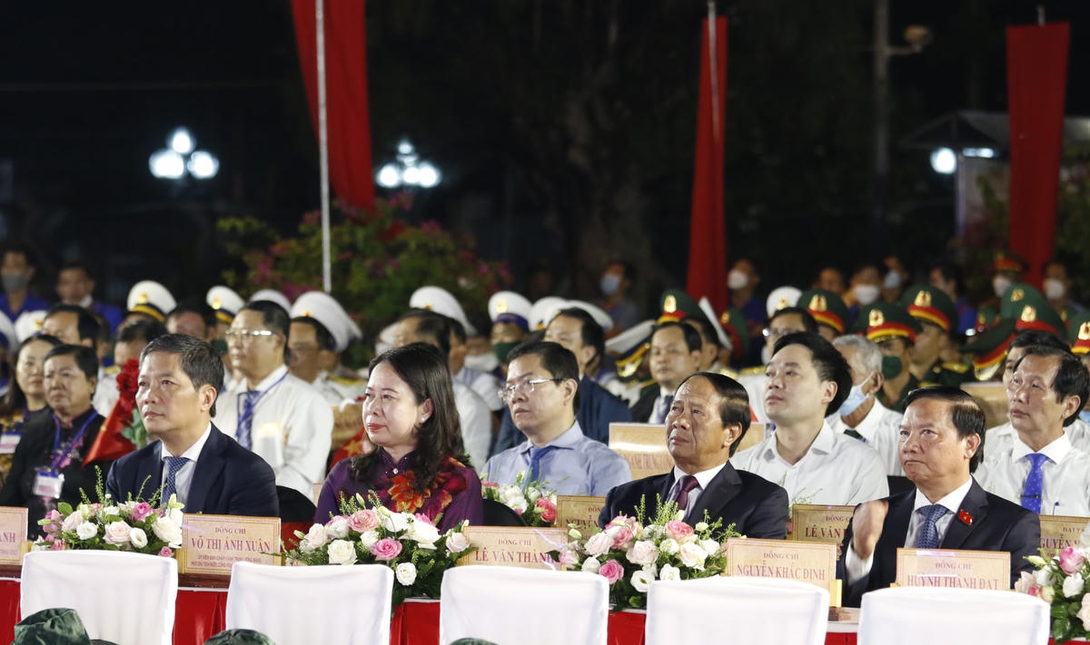 Các đại biểu tham dự tại điểm cầu An Giang. 