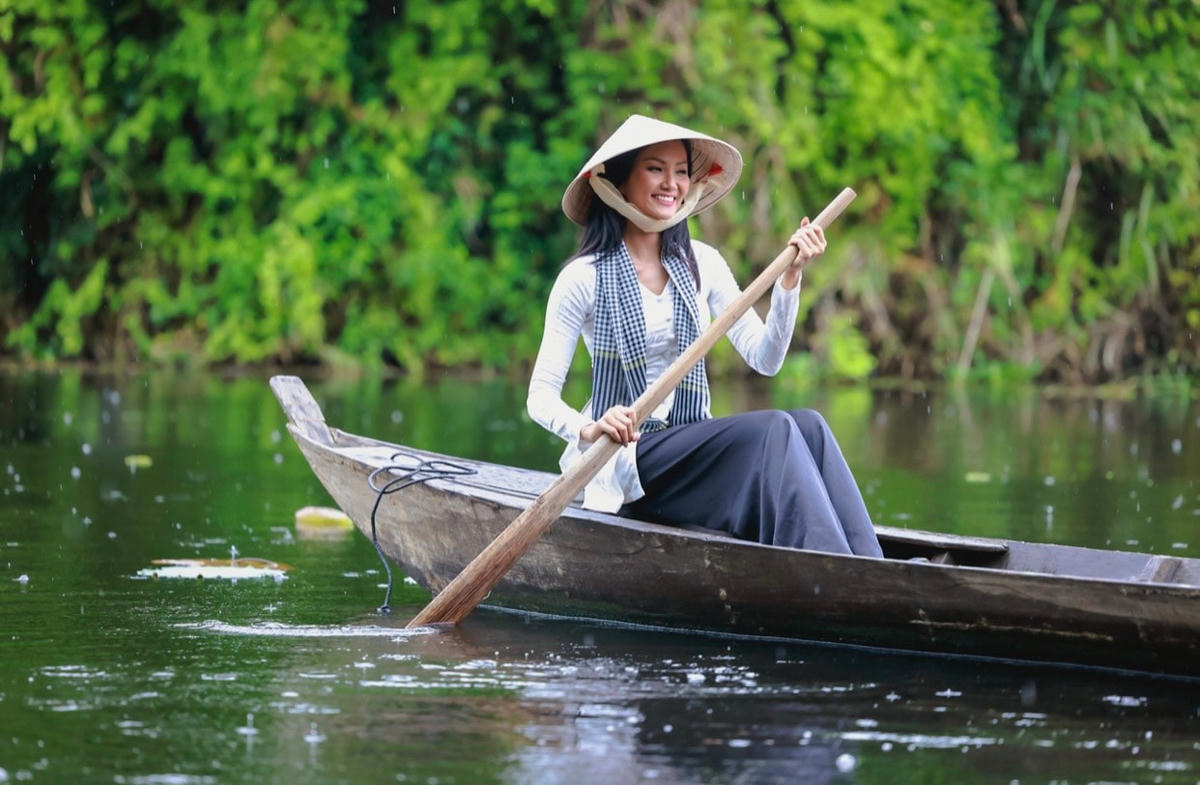 Long An có nhiều địa điểm du lịch mang đặc trưng của vùng sông nước miền Tây Nam bộ.