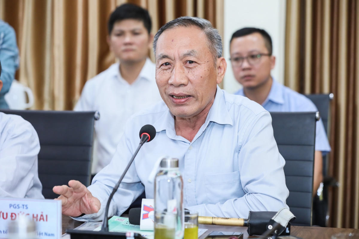 PGS.TS Lê Đức Hải. Ảnh: Quang Vinh.