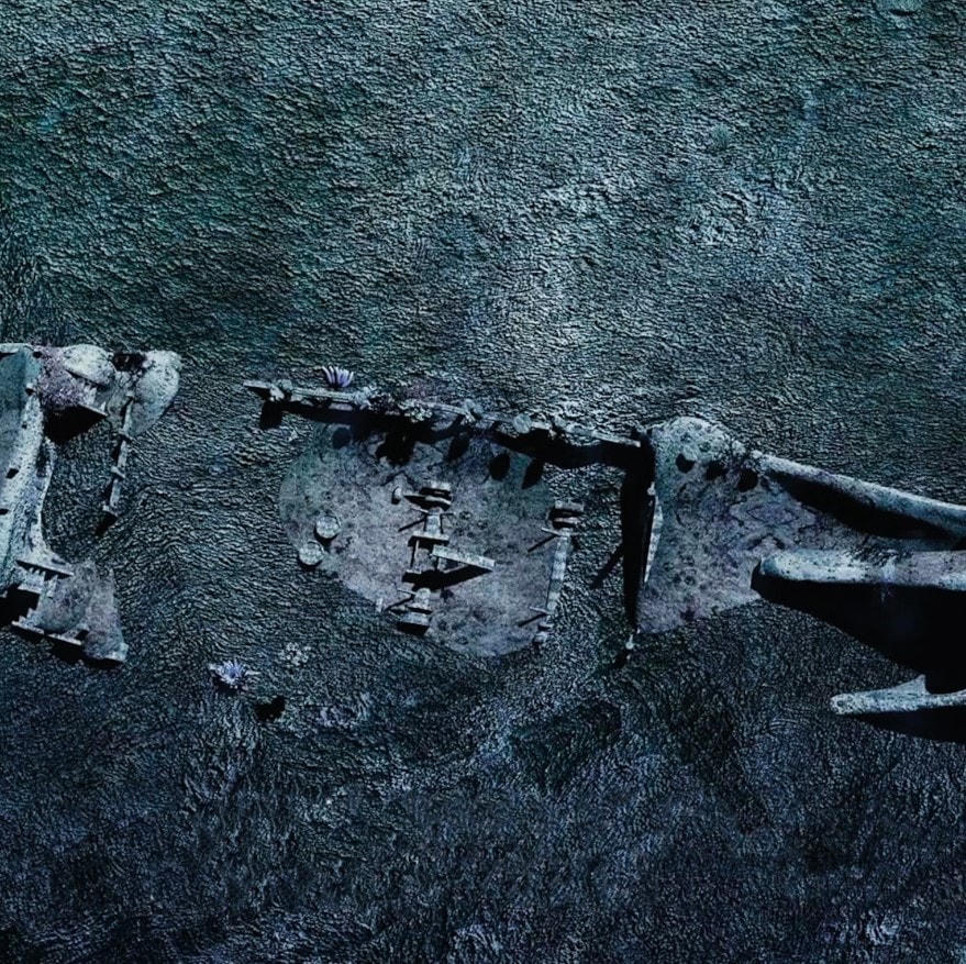 Xác con tàu được mô phỏng lại. Ảnh: National Geographic.