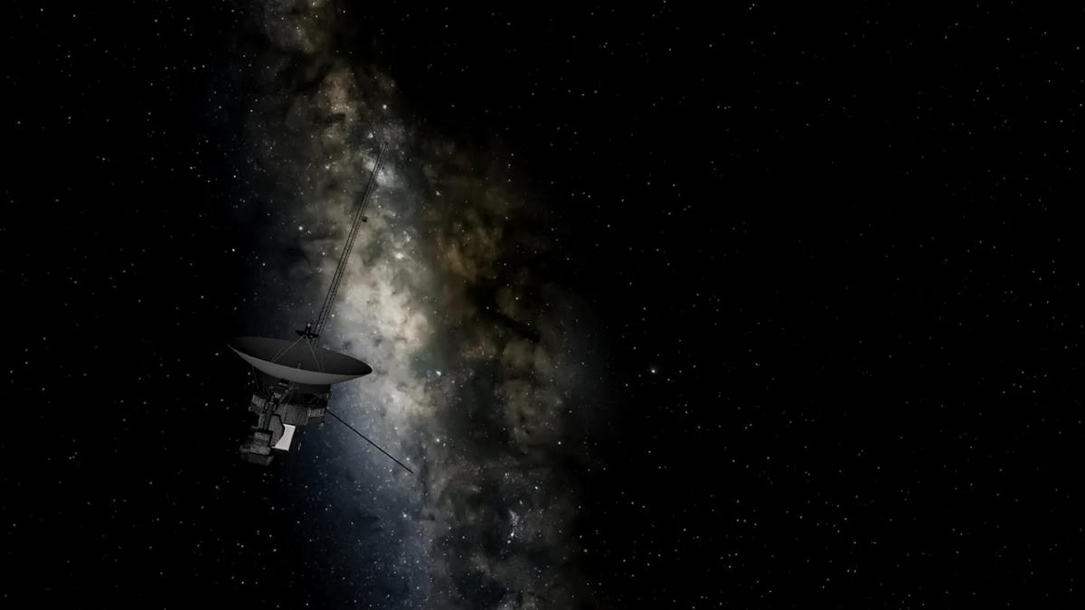 Tàu Voyager 1 khám phá không gian giữa các vì sao. Ảnh: NASA.