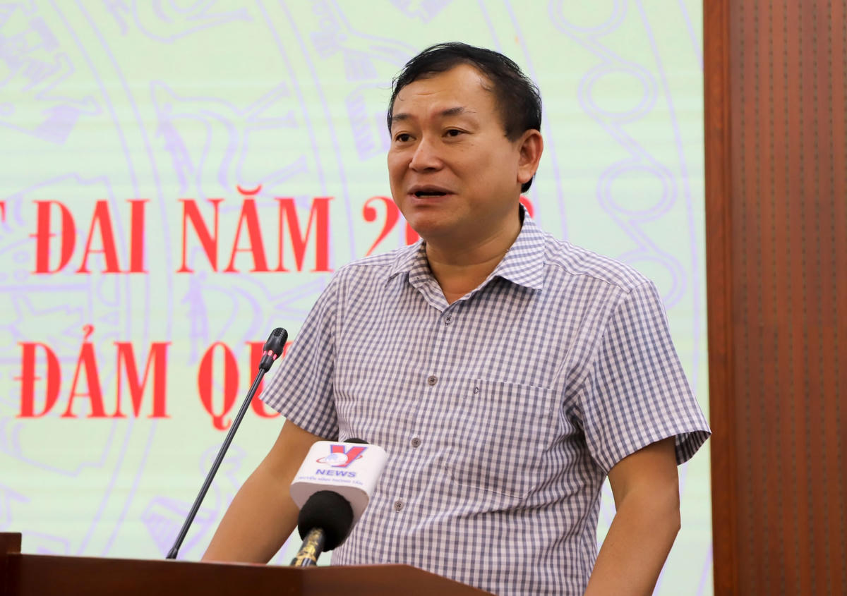 PGS. TS Nguyễn Quang Tuyến, Trưởng khoa Pháp luật kinh tế - Trường Đại học Luật Hà Nội phát biểu.