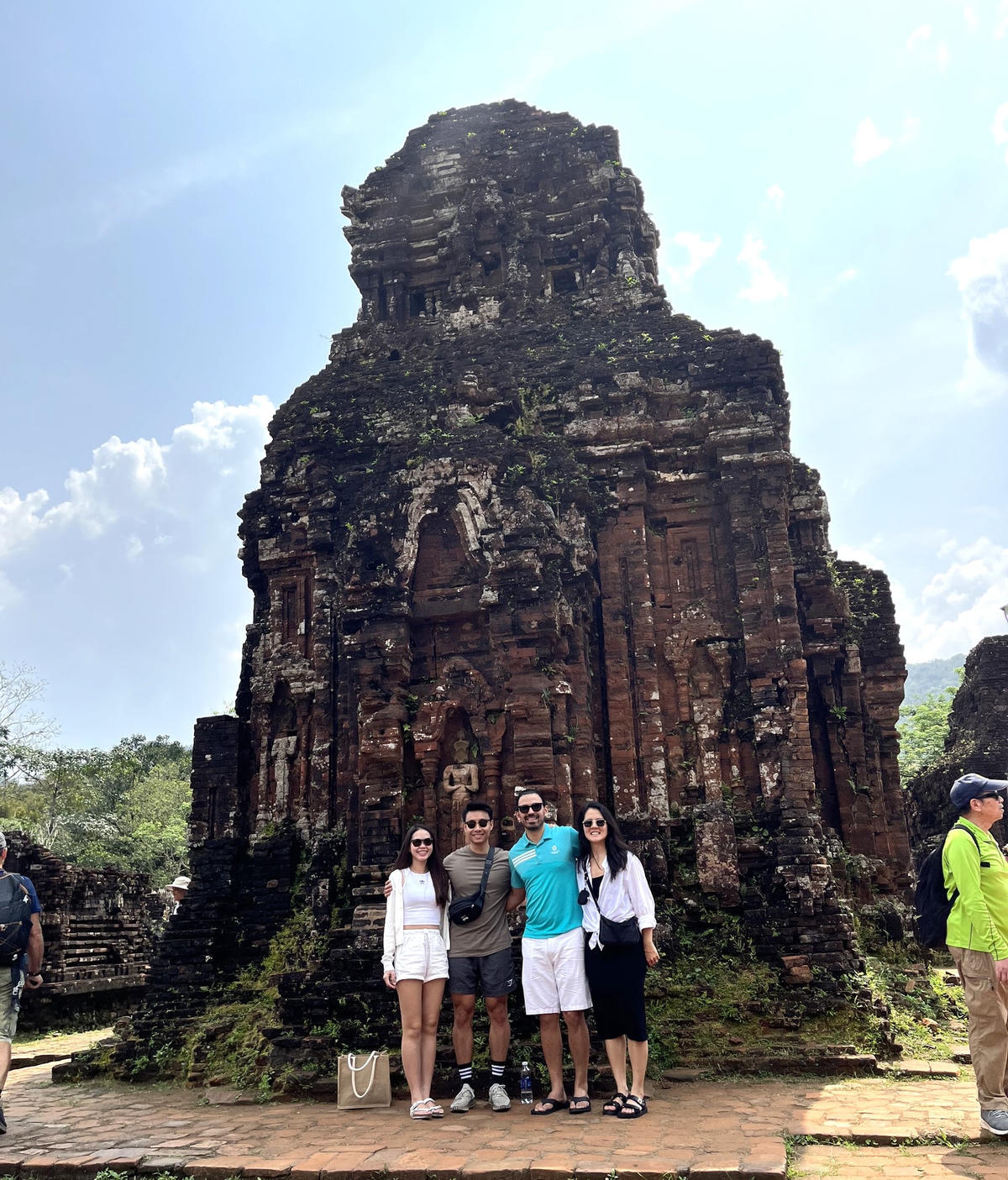 Một góc Di sản văn hóa Mỹ Sơn.