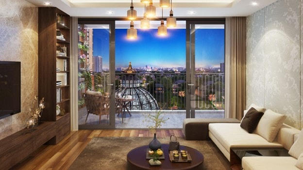 Hinode City được thiết kế mang đậm dấu ấn Nhật Bản.