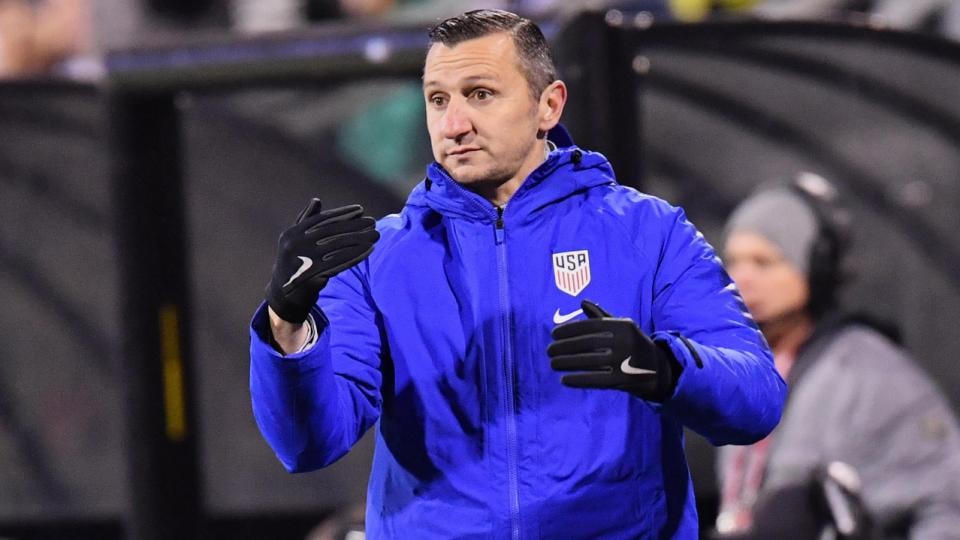 Huấn luyện viên tuyển Mỹ Vlatko Andonovski. Ảnh: Sportingnews.com.