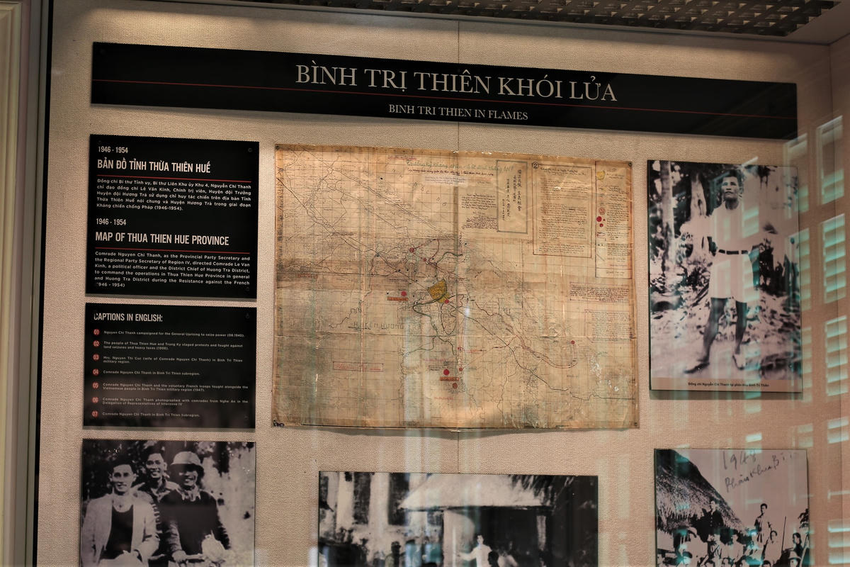 Bản đồ tỉnh Thừa Thiên Huế giai đoạn 1946-1954.