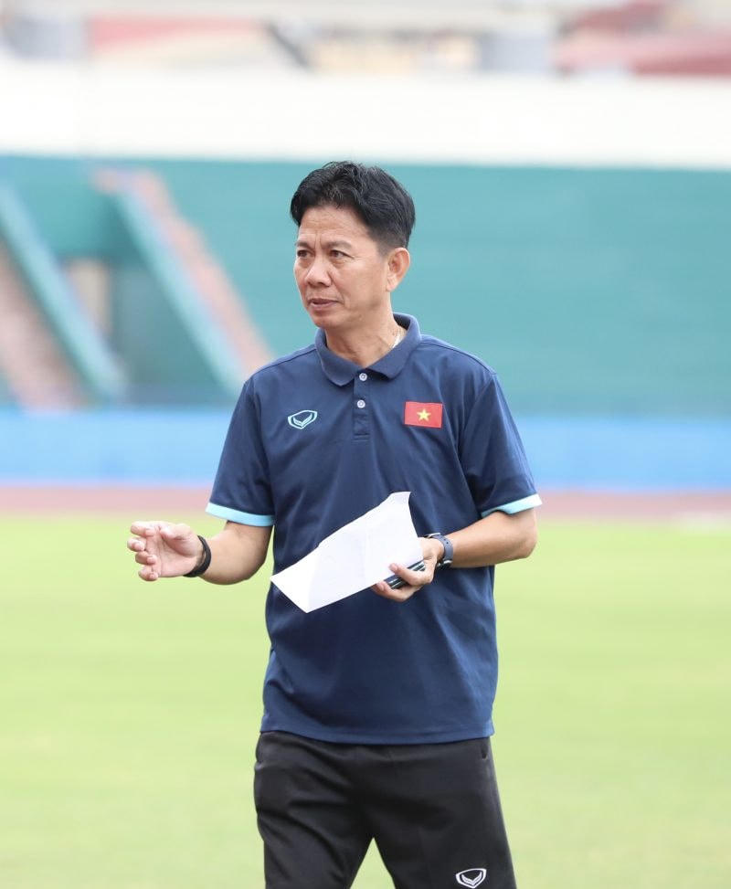 HLV Hoàng Anh Tuấn. Ảnh: VFF.