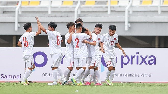 U20 Việt Nam không giành suất trực tiếp dự VCK U20 châu Á 2023. (Nguồn: VFF).