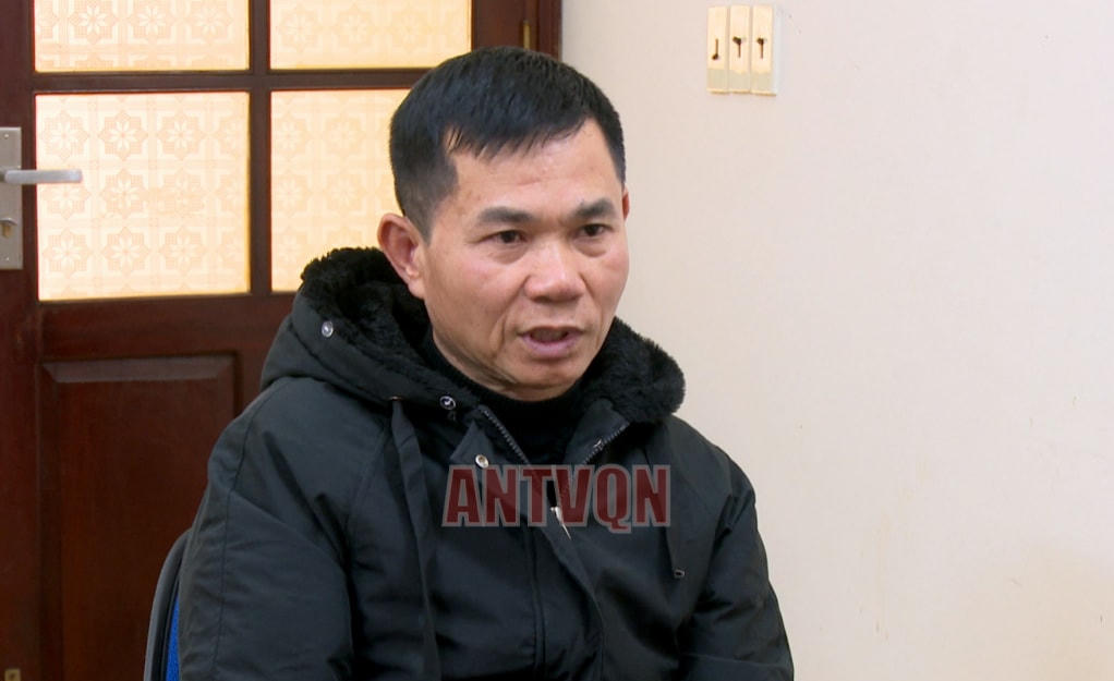 Đối tượng Nguyễn Văn Định. Ảnh: ANTVQN.