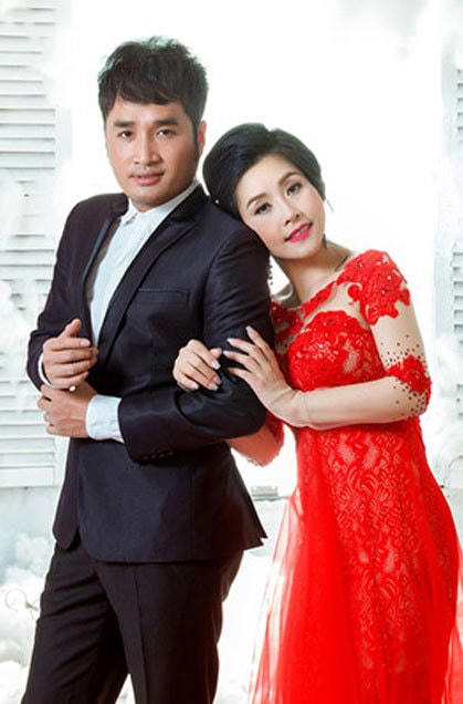 Nghệ sĩ Kiều Oanh và NSƯT Hoàng Nhất. 