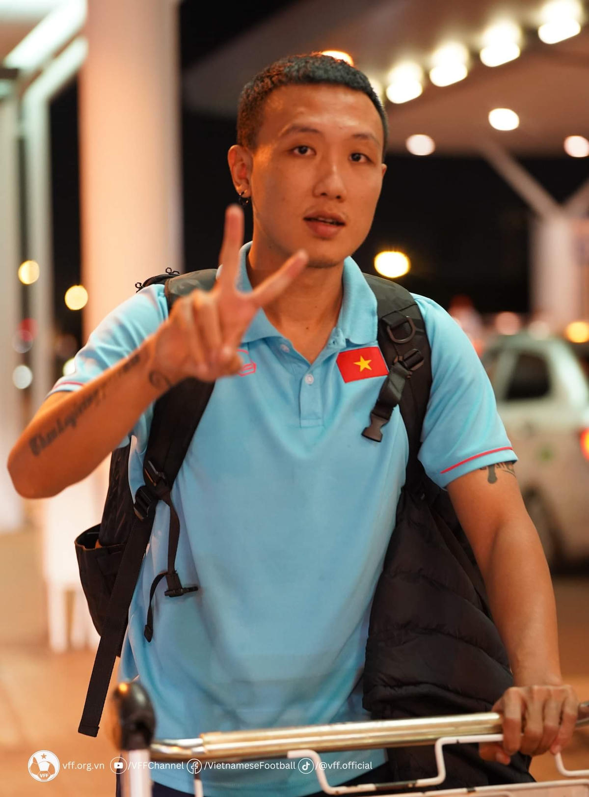 Nguyễn Minh Trí là một trong những cựu binh dày dạn kinh nghiệm trong đội hình của đội tuyển futsal Việt Nam. Ảnh: VFF.