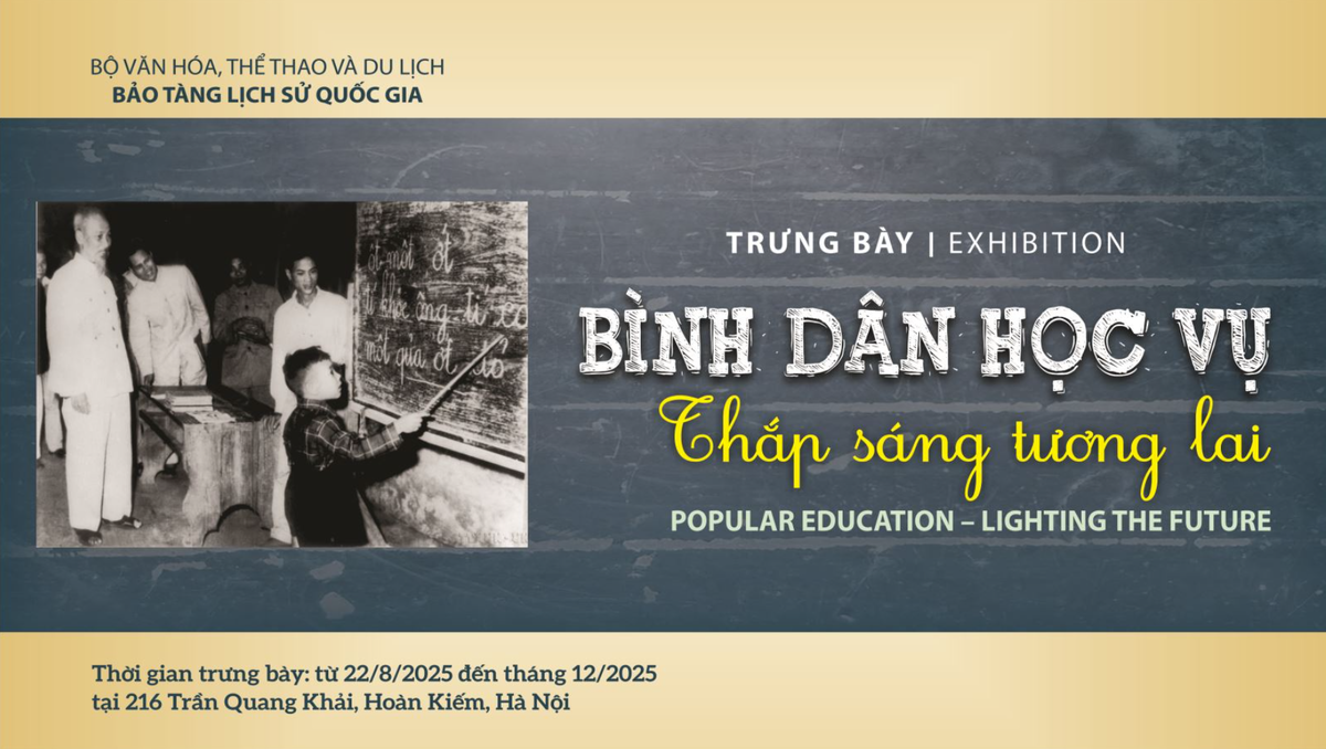 “Bình dân học vụ - thắp sáng tương lai” Khơi dậy tinh thần hiếu học cho thế hệ trẻ ddk