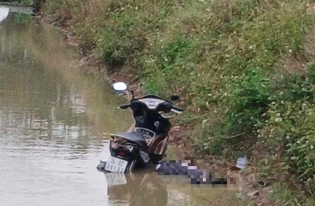 Khu vực nơi phát hiện thi thể. 