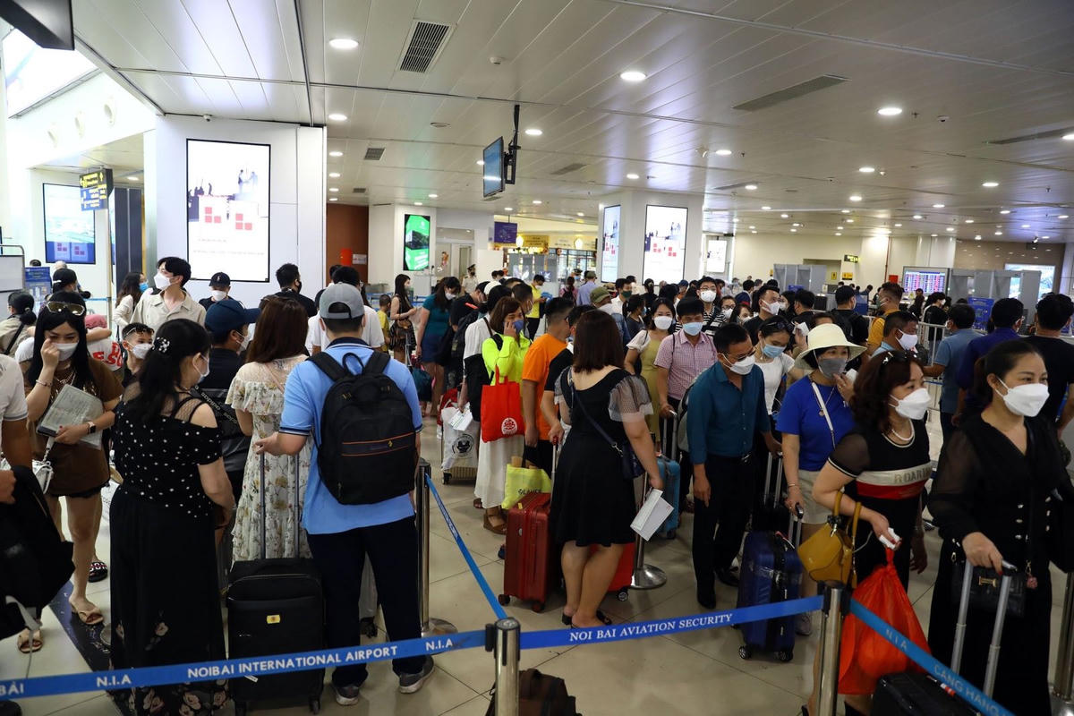 Dự báo sản lượng vận chuyển hàng không dịp Tết Nguyên đán 2023 tăng cao. Ảnh: Bộ GTVT.