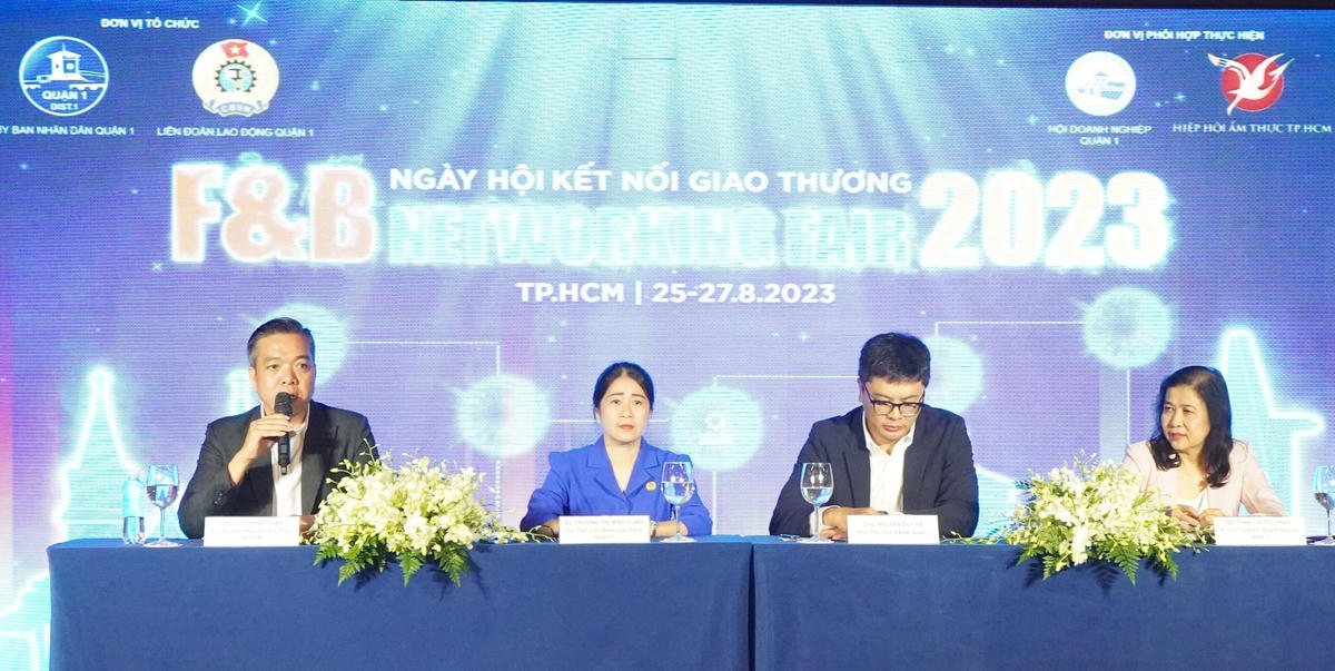 Đại diện các đơn vị kỳ vọng tăng giao thương, kết nối giữa các doanh nghiệp trong ngành F&B.