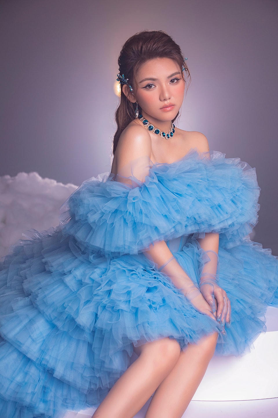 Myra Trần gây chú ý khi xuất hiện trong gameshow “Ca sĩ mặt nạ”.
