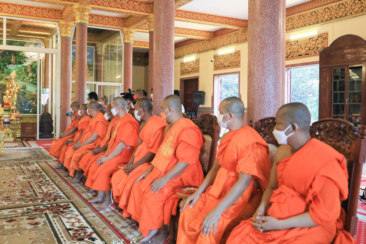 [Ảnh] Chủ tịch Đỗ Văn Chiến yết kiến Quốc vương Campuchia Norodom Sihamoni, chào xã giao lãnh đạo Nhà nước Campuchia