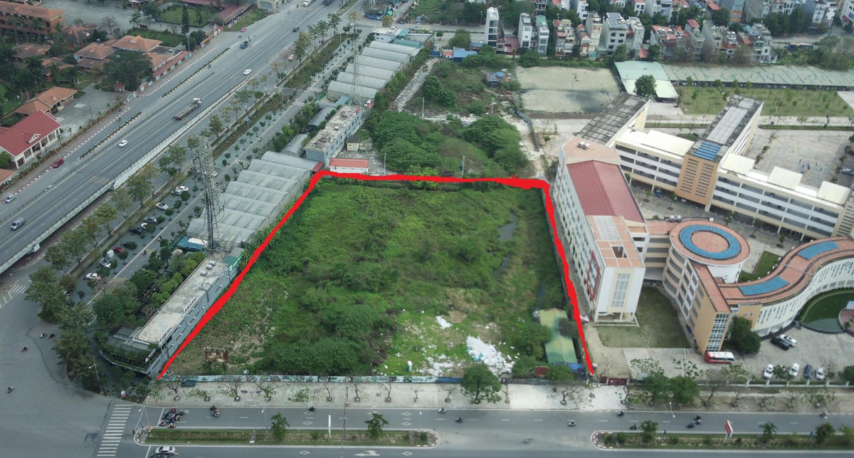 Khu đất rộng hơn 9.000 m2 tại lô 4/10 đường Lê Hồng Phong đang được Hải Phòng tổ chức đấu giá quyền sử dụng đất.