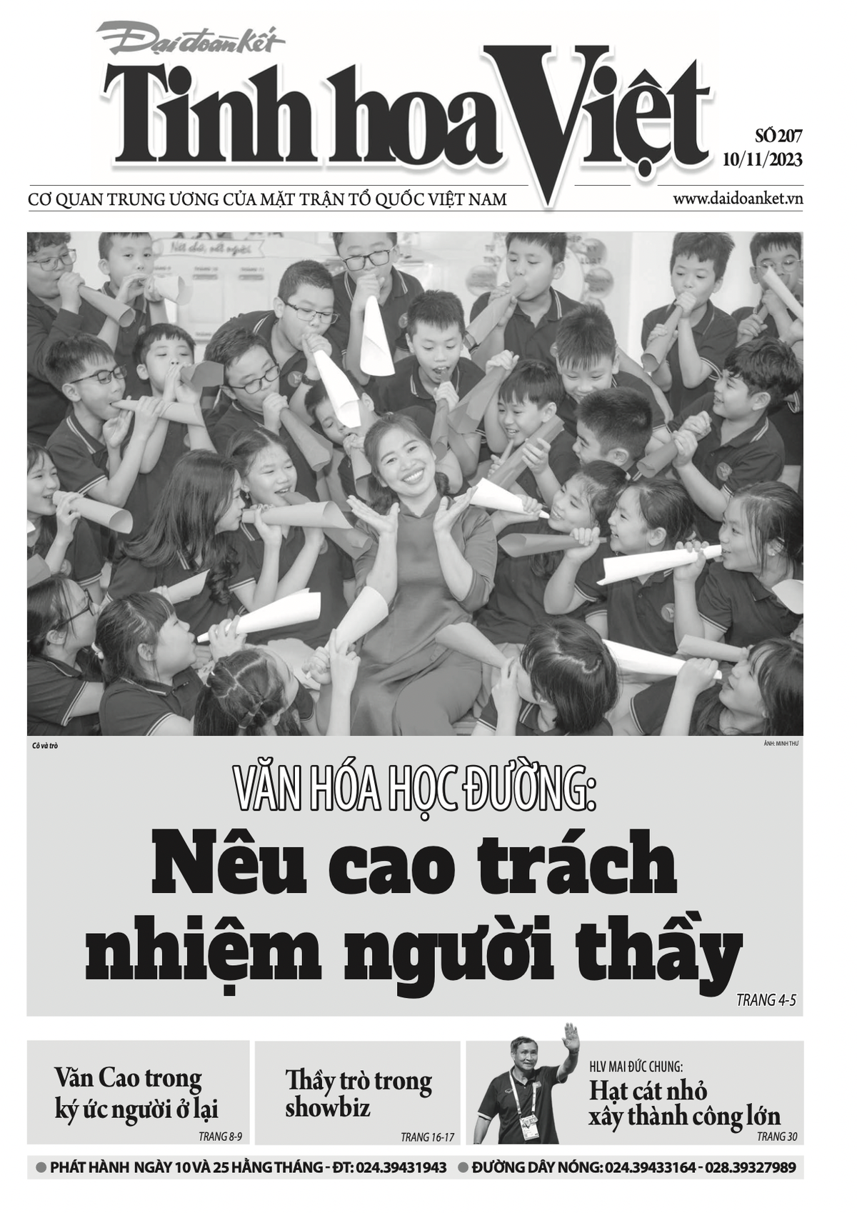 Đón đọc Tinh hoa Việt số 207, phát hành ngày 10/11/2023