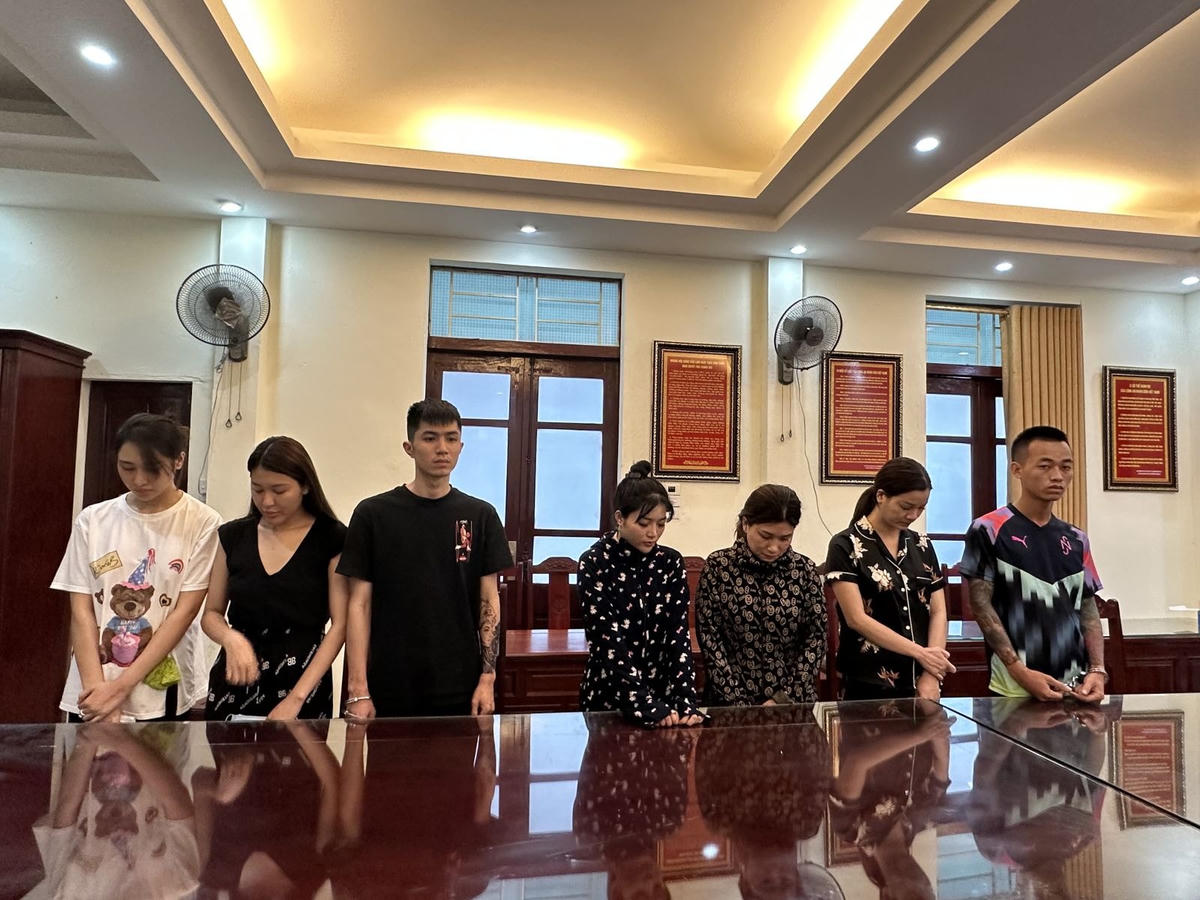 7 người bị bắt quả tang đang sử dụng ma túy tại phòng trọ và chung cư.