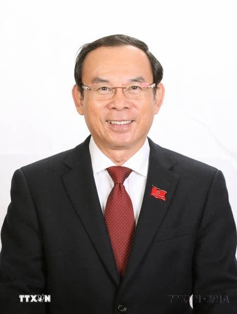 Đồng chí Nguyễn Văn Nên, Ủy viên Bộ Chính trị, Bí thư Thành ủy Thành phố Hồ Chí Minh. (Ảnh: TTXVN)