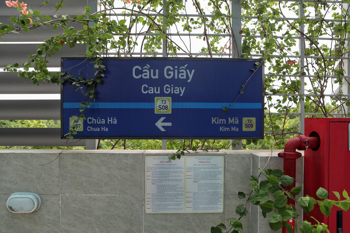 Dự án Nhổn - ga Hà Nội: Hoàn thành xây dựng, lắp đặt 8 nhà ga trên cao