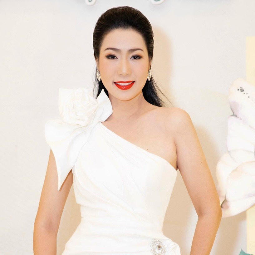 NSƯT Trịnh Kim Chi - một trong những nghệ sĩ đồng hành cùng cuộc thi.