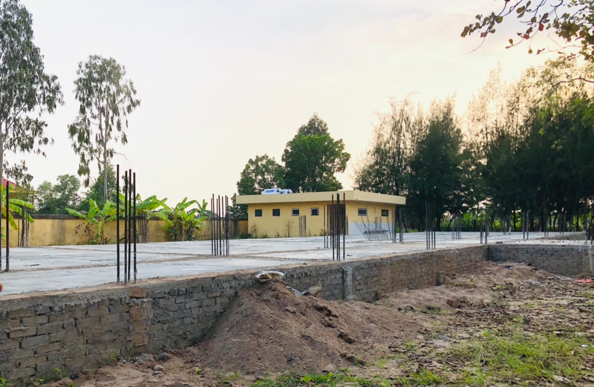 Dự án xây dựng triển khai 2 năm mới xong phần móng.