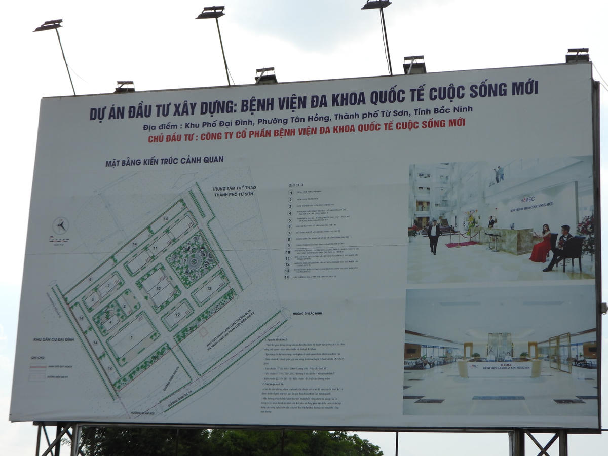 Phối cảnh mặt bằng kiến trúc cảnh quan của dự án.