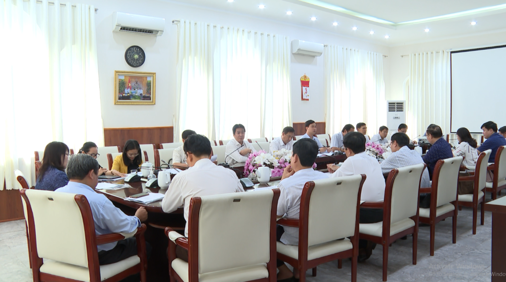 Quang cảnh buổi họp báo.