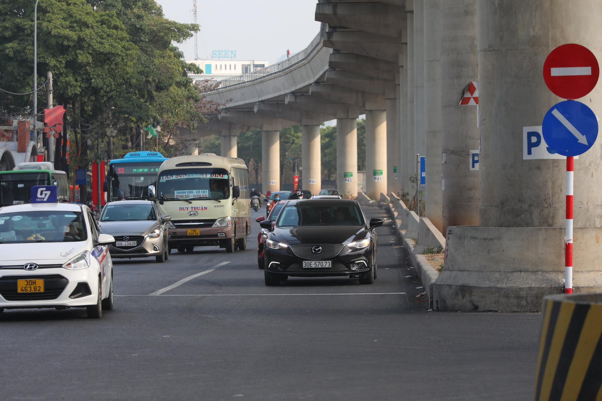 Hà Nội: Diện mạo mới phía dưới tuyến đường sắt đô thị Nhổn - ga Hà Nội