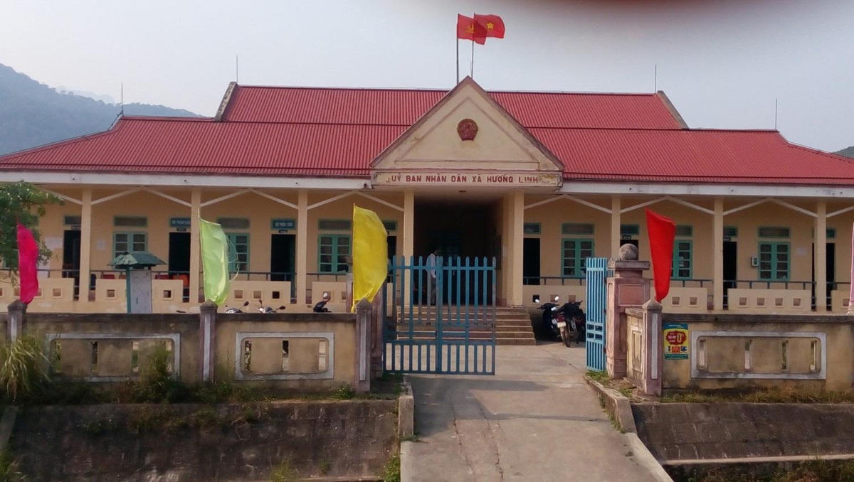 Khi đang là công chức Tài chính - Kế toán UBND xã Hướng Linh, ông Dũng đã tự ý dự thi công chức của ngành Quản lý thị trường (Ảnh: xahuonglinh.quangtri.gov.vn).