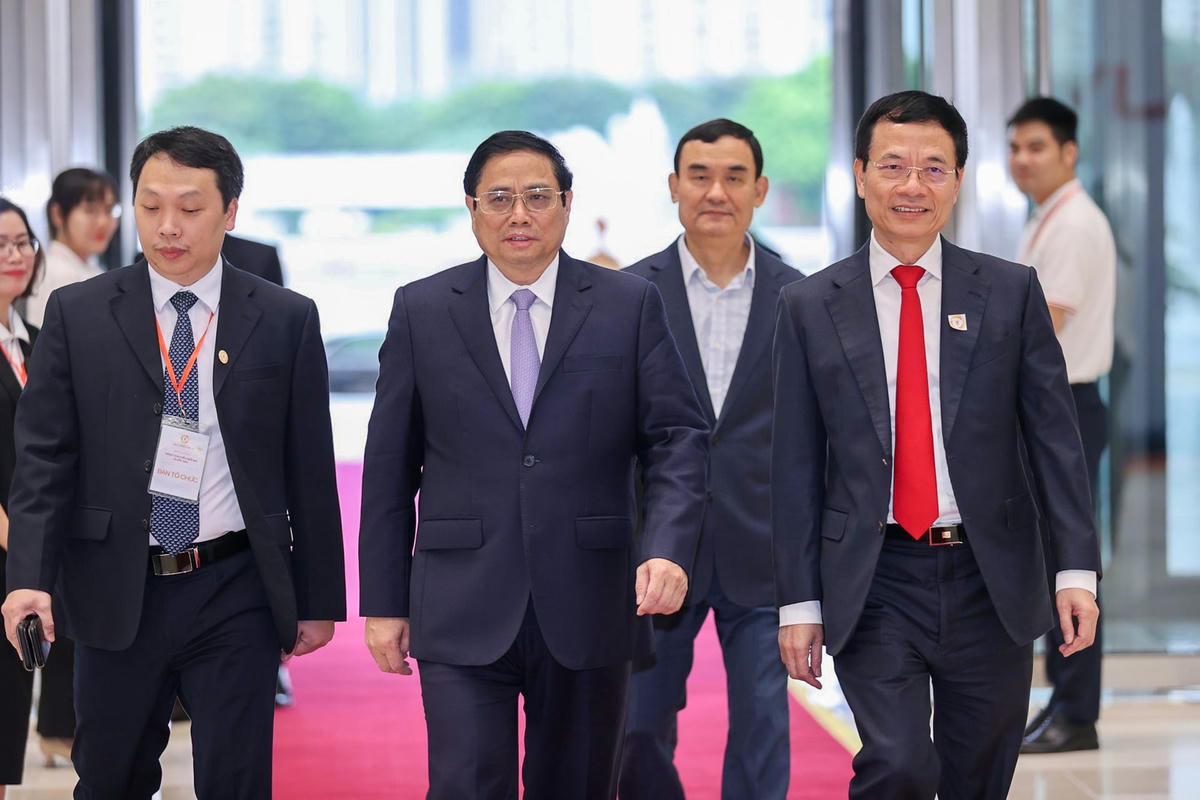 Năm 2022 là năm đầu tiên tổ chức Ngày Chuyển đổi số quốc gia. Ảnh: VGP/Nhật Bắc.