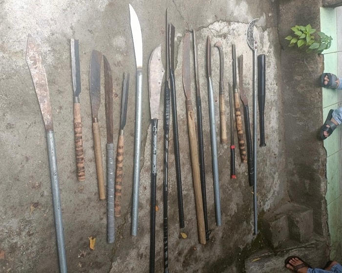 Tang vật của vụ án.