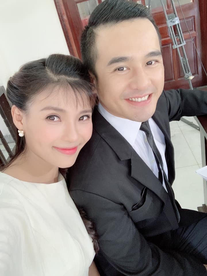 Vợ chồng Lương Thế Thanh và Thúy Diễm.