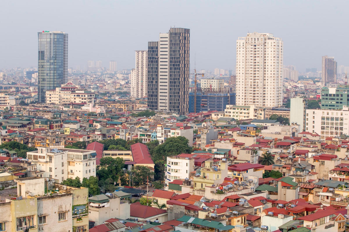 Thị trường bất động sản đã có tín hiệu phục hồi. Ảnh: Quang Vinh.