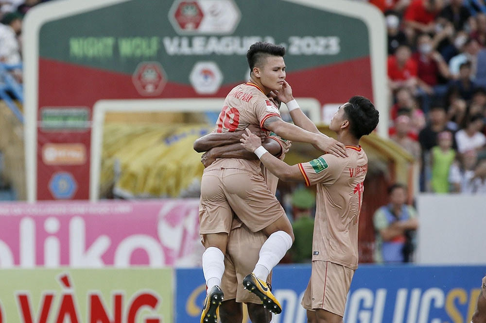 CLB Công an Hà Nội đã tiến rất gần tới ngôi vô địch V-League 2023.