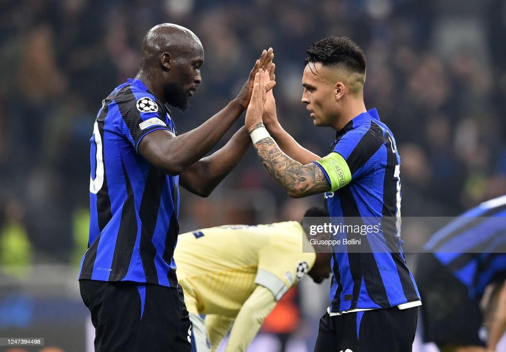 Lukaku toả sáng giúp Inter Milan đánh bại Porto. Ảnh: Getty. 